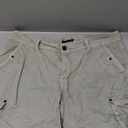 Fried-Denim Mens Everyday Poplin Belted Cargo Fairfax Shorts (38, Grey)
