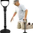 Mobility Aids Tool, Adjustable Mobile Standing Aid, Portable Aid for The Elderly, Device to Assist The Elderly in Getting Up from The Floor or Ground, Suitable for People with Knee Problems (Deep Black)