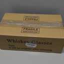 Crystal Whiskey Glasses Set of 8(Buy 6, get 2 Free), 11 OZ Old Fashioned Whiskey Glasses, Bourbon Cocktail Rocks Glasses, Clear Bar Glasses for Drinking Scotch Vodka Tequila Rum Gift for Men