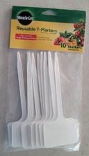Scotts Plant Markers, Reusable, Chisel Tip, 5.25-In., 10-Pk.