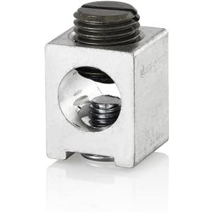 Leviton LLGND Circuit Breaker Ground Lug, 6-2/0 Awg, Gray