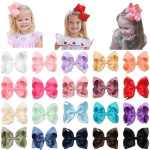 CÉLLOT 20PCS Big 6 Inch Hair Bows for Girls Grosgrain Ribbon Bow Toddler Back to School Hair Accessories with Alligator Clips for Toddlers Schoolgirls Kids Teens CÉLLOT 20PCS Big 6 Inch Hair Bows for Girls Grosgrain Ribbon Bow Toddler Back to School Hair Accessories with Alligator Clips for Toddlers Schoolgirls Kids Teens