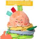 Melissa & Doug Ice Cream Take-Along Clip-On Infant Toy with Sound and Vibration