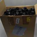 Non-Stick Silicone Wax Containers 150PCS 2ML Multi Use Storage Jars Cream Emulsion Bottles (All Black)