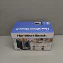 Hamilton Beach 2 Slice Extra Wide Slot Toaster with Bagel & Defrost Settings, Shade Selector with 7 Browning Levels, Toast Boost, Auto Shutoff, Black & Stainless Steel (22633)