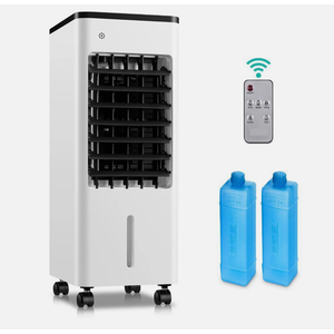 Portable Evaporative Air Cooler with Wheels Mini Air Conditioner Fan Floor Room