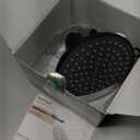 Homlord High Pressure Filtered Shower Head, One-Button Filter Replacement, Removes Chlorine & Impurities, Say Goodbye to Dry Skin & Frizzy Hair, 1-Minute Installation, Matte Black