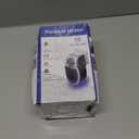 Mini Plug in Heater, Portable Wall Space Heater with Remote, Small Wall Outlet Heating with Adjustable Thermostat and 12H Timer, LED Display for Home Office Bathroom Indoor Use (Ivory)