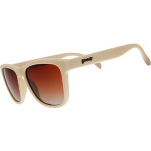 goodr Polarized Sunglasses, Medium Sized (OG), UV400 Protection, No Slip, No Bounce (Toasted Marshmallow Magic)