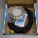 Inground Pool Light, 20W LED with Controller, Remote and APP Control, Color Changing Underwater Swimming Pool Light with 50 Foot Cord (RGB 6Inch 50ft)