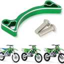 USTPO Motorcycle Case Saver Sprocket Cover Engine Chain Guard CNC for KX250 KX250X 2021-2024 KX450 2019-2024 KX450X 2022-2024 KX450SR 2022-2023 Dirt Pit Bike Green