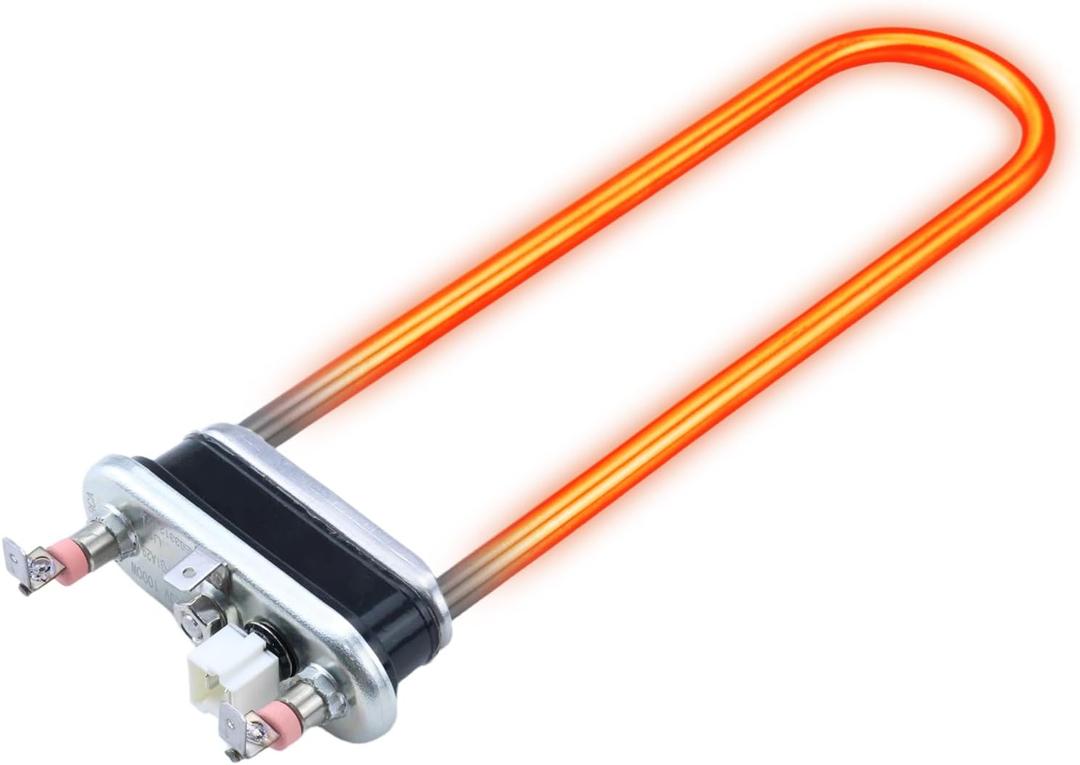 AEG33121501 Washing Machine Heating Element Heater Assembly 120V 1000W  for LG & Kenmore Washers  Replaces AEG73309907 AEG33121514 AEG33121526  Washing Machine Heating Tube with Thermistor