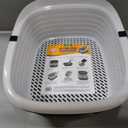 Arm & Hammer Large Sifting Litter Box Scoop Free Cat Litter Tray with Microban, Made in USA