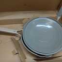 Our Place Large Always Pan | 12.5" Ceramic Pan with Modular Lid & Beechwood Spatula | Patented 10-in-1 Nonstick, Non-Toxic Cookware Made Without PFAS | Induction & Oven-Safe up to 450F | Steam
