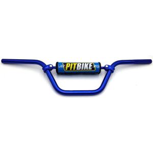 Motorcycle Handlebar 7/8" 22mm Motocross Moto Bar with Foam Pad For CRF YZF KXF KLX RMZ DRZ Dirt Pit Bike Use T6-6061 Aluminum (Blue)