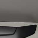 SCITOO Glossy Black Rear Spoiler Wing Body Kit Compatible with Universal Rear Trunk Spoiler Wing with 3rd Brake Light Splitter Chin Exterior Diffuser