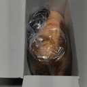 Mannequin Head with 100% Real Hair for Cosmetology, CENOZ 18" Light Brown Hairdresser Training Head with Clamp Holder and Tool, Doll Head Mannequin Head for Hair Styling Practice