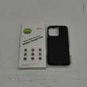 GIN FOXI Battery Case for iPhone 16 Pro Max, 15W Fast Charging Case Charger 8500mAh Ultra-Slim Lightweight Battery Pack Rechargeable Anti-Fall TPU Juice Box for iPhone 16 Pro Max (6.9 inch) Black