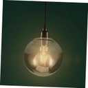 CHILDWEET Globe Glass Lamp Shade Replacement for Pendant Lights Decorative Spherical Glass Shade with Smooth Finish for Chandeliers and Hanging Fixtures 5.12 Inch