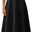 ZESICA Women's Summer Sleeveless Midi Cocktail Dresses 2026 Formal Elegant Flowy A Line Wedding Guest Party Dress, XL