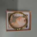 MTINEAPS Gold Bangle Bracelets for Women Teens Trendy Chunky Adjustable Twist Cuff Bracelet Jewelry Gifts