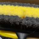 144'' Long Extendable Handle Car RV Wash Brush Kits with Collapsible Bucket, RV, Truck Washing Kit with Extension Pole - Microfiber Car Mop, Bristles Washing Brush, Squeegee Mitt, RV-Wash Cleaning Kit (Yellow)