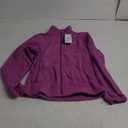 JEYONG Women's Zip Front Warm-Up Jacket (Wine Red)