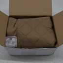 Moukeren 3 Pieces Recliner Headrest Protector Headrest Cover for Recliner Chair Sofa Covers Couch Chair Head Protector for Sofa Furniture Protectors(Coffee Color)