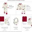 2 x Burt's Bees Baby Baby Family Jammies Matching Holiday Organic Cotton Pajamas
