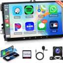 4Core 2G+64G 9 Inch Android Car Stereo Radio Carplay for VW Passat Jetta Tiguan Golf MK5 MK6 T5 EOS Polo, Rimoody Touchscreen Android Auto GPS Navigation Bluetooth FM SWC Backup Camera