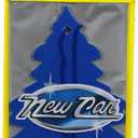 LITTLE TREES Car Air Freshener | Hanging Paper Tree for Home or Car | New Car Scent | 2 Pack