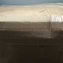 Dual Layer 5 Inch Goose Feather Mattress Topper Queen Size, 4 Inch Goose Feather Plus 1 Inch Down Alternative Pillow Top, Medium Firm Featherbed with Adjustable Straps(60"x80", Wavy)