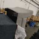 Solimo Duyce 3 Seater Sofa (Fabric, Grey)