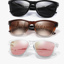 kunchu Polarized Sunglasses Womens Trendy Classic Retro Womens Sunglasses Men Driving Sun Glasses UV Protection