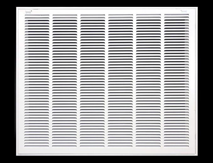 Return Air Filter Grille Fit 30x24 Duct Opening,Steel Air Return Vent Cover Grill,HVAC Vent Covers for Wall and Ceiling,Holds 1" Thick AC Filter