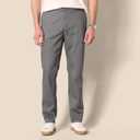 Amazon Essentials Men's Slim-Fit Wrinkle-Resistant Flat-Front Stretch Chino Pant (Gray)