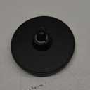 High Pressure Shower Head - Anti-Clogging Silicone Nozzles - 2.5 GPM Removable Restrictor - Easy to Clean Adjustable Replacement - easy to install with Plumbers Tape - 6 inch - Matte Black Finish