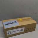 novelinks 16 oz Clear Plastic Jars with Lids, Refillable 16oz Mason Jars with Lids & Storage Containers for Kitchen & Household Use (10 Pack,Black)