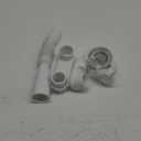 Bath Shower Drain Low Profile p Trap 1 1/2" Bath Flat Trap Kit for Acrylic bathtubs(Waste, Plastic Flexible Pipe + Trap)