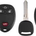X AUTOHAUX KOBGT04A 315MHz Keyless Entry Remote Ignition Transponder Key Fob for Chevrolet Uplander 2005-2008 for Chevrolet HHR 2006-2011 for Buick Terraza 2005-2007 4 Buttons 2pcs