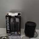 Proctor Silex Sound Shield Electric Coffee Grinder for Quiet Grinding, Stainless Steel Blades, Beans, Spices and More, 12 Cups, Black (80402)