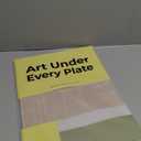 Leetaltree Beige Placemats Set of 12 - Heat Resistant Non-Slip Place mats for Dining Table, Washable Durable PVC Vinyl Woven Table Mats(Beige, 12)