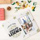 Coworker Gifts for Women Men, Retirement Picture Frame, I Work with Absolute Legends, 4x6 Inch Photo