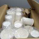 Amazon Basics Disposable Paper Cups for Hot and Cold Beverages, 12 ounces, White, 1000 Count