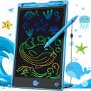 Hockvill LCD Writing Tablet for Children 8.8 Inch, Toys for Girls Boys Drawing Pad for 3 4 5 6 7 Year Old Kids Toys, Easter Basket Stuffer for Kids, Toddler Gift Doodle Board Travel Essentials (Blue)