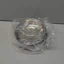 Tanlade 8 Pack Stainless Steel Dog Bowls Metal with Rubber Base Non-Slip Pets Puppy Cats Feeding Food and Water Bowls Dishwasher-Safe for Indoor Small Medium Large Dogs Cats Kitten Rabbit(7 oz)