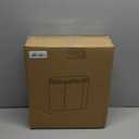 White 12 Liter Rectangular Plastic Small Garbage Can With Lid,2 Pack 3.17 Gallon Slim Bathroom Trash Can with Lid and Dog Proof Garbage Can and Wastebasket,Lidded Trashcan for Bedroom,Rv,Dorm,Office