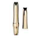 Mast P60 Tattoo Gun Machine, Wireless Tattoo Pen, 5 Strokes Length 2.2mm - 3.2mm, 121g/4.2oz, 2 Batteries, Gold Color