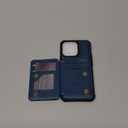 Vinich for iPhone 13 Pro Wallet Case with Card Holder, RFID Blocking Credit Slots Kickstand Shockproof Phone Cover Fit for iPhone 13 Pro 6.1" Blue