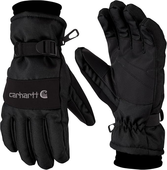 Carhartt Men's Waterproof Insulated Knit Cuff Glove, Large